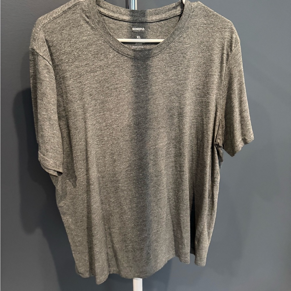 Sonoma Heather Gray Short Sleeve Crew Tee